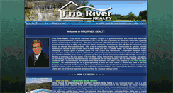 Desktop Screenshot of frioriverrealty.com